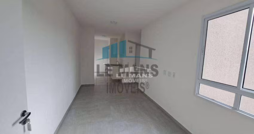 Apartamento para alugar no Condomínio Varandas Campestre, 2 quartos, 1 vaga, no bairro Campestre em Piracicaba - SP