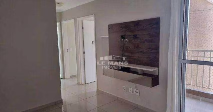 Apartamento para alugar no Edifício Top Life, 2 quartos, 1 vaga, no bairro Jardim Abaeté em Piracicaba - SP