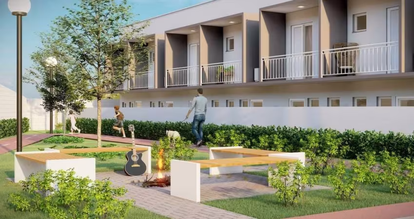 Casa em Condomínio à Venda em Guaratinguetá-SP, Bairro Santa Luzia: 2 Quartos, 2 Salas, 1 Banheiro, 1 Vaga, 75,50 m²!