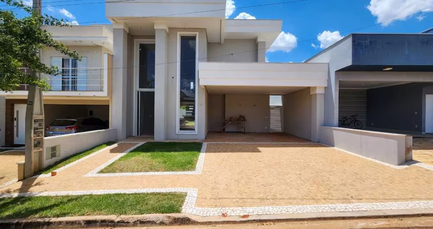 Casa de Luxo em Condomínio no Parque Olívio Franceschini, Hortolândia-SP: 3 quartos, 3 suítes, 3 salas, 3 banheiros, 4 vagas, 175m².