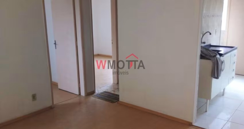 Apartamento à venda em Mogi das Cruzes-SP, Alto Ipiranga: 2 quartos, 1 sala, 1 banheiro, 1 vaga de garagem, 54,45 m² de área.