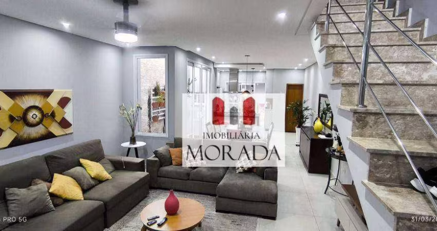 Sobrado com 3 dormitórios à venda, 162 m² por R$ 1.120.000 - Jardim das Indústrias - São José dos Campos/SP