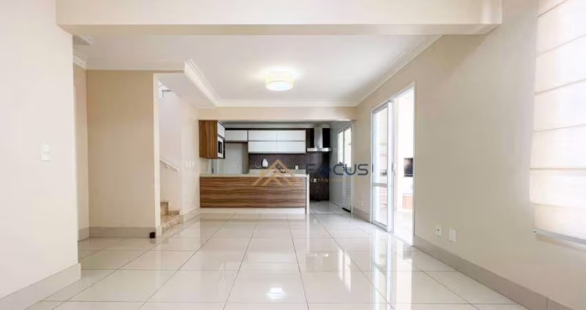 Casa com 4 dormitórios para alugar, 184 m² por R$ 9.243,00/mês - Jardim Ermida I - Jundiaí/SP