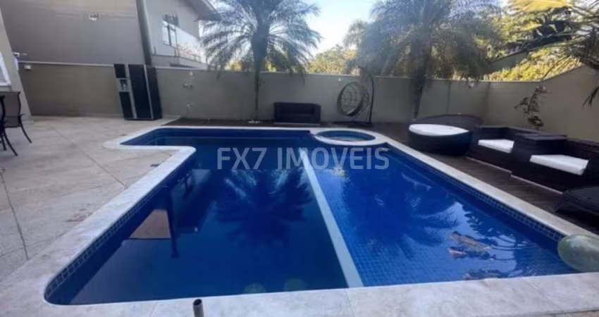 Residência de Luxo no Swiss Park, Campinas-SP: 4 Quartos, 4 Suítes, 3 Salas, 6 Banheiros, 4 Vagas e 350m²