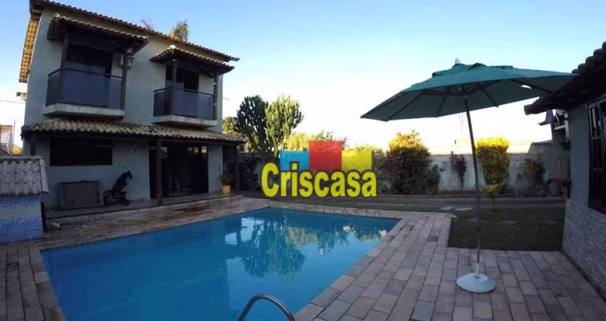 Casa com 4 dormitórios à venda, 130 m² por R$ 490.000,00 - Recanto do Sol - São Pedro da Aldeia/RJ