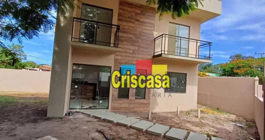 Casa com 3 dormitórios à venda, 130 m² por R$ 450.000,00 - Balneário das Conchas - São Pedro da Aldeia/RJ