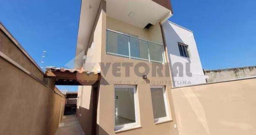 Sobrado com 2 quartos, 107m², à venda em Caraguatatuba, Golfinho