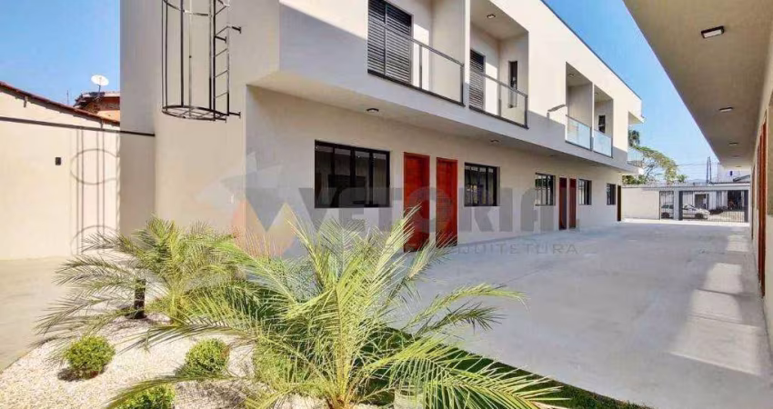 Sobrado em condomínio com 2 quartos, 89m², à venda em Caraguatatuba, Praia das Palmeiras