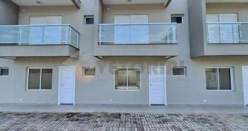 Sobrado em condomínio com 2 quartos, 84m², à venda em Caraguatatuba, Loteamento Jardim Aruan