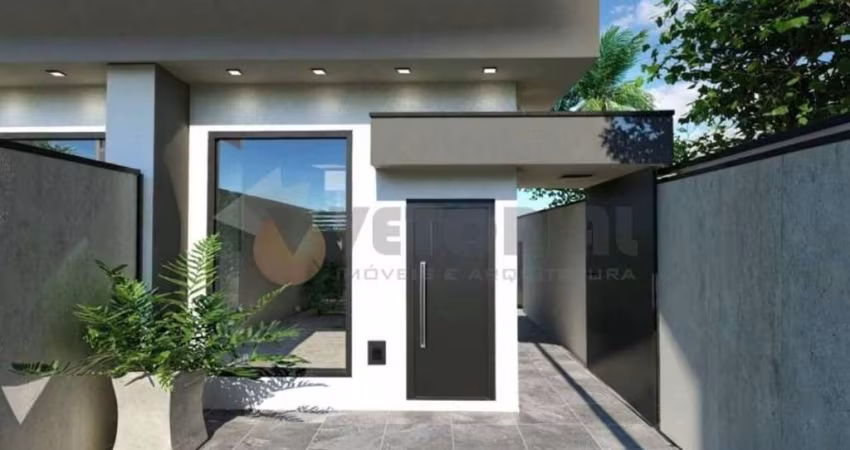 Casa à venda em Caraguatatuba, Balneário dos Golfinhos, com 2 quartos, 63m²