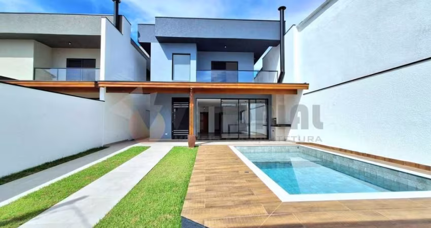 Sobrado à venda em Caraguatatuba, Balneário Copacabana, com 4 quartos, 172m²