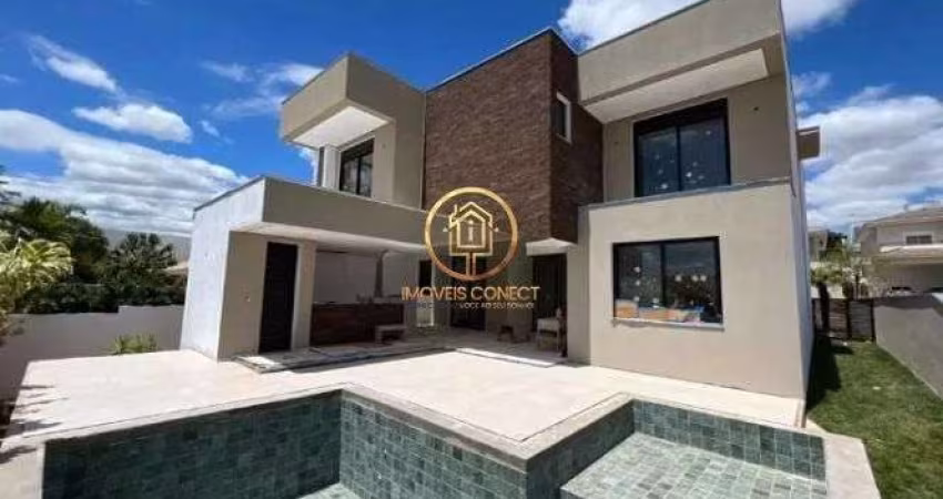 Casa de 430,00 m² e 5 suítes, à venda condomínio Alphaville Dom Pedro, Campinas.