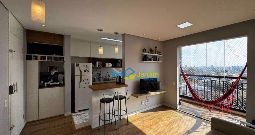 Apartamento com 2 dormitórios, 50 m² - venda por R$ 395.000,00 ou aluguel por R$ 2.769,28/mês - Utinga - Santo André/SP