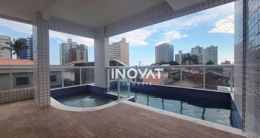 Apartamento com 2 dormitórios à venda, 67 m² por R$ 395.000,00 - Maracanã - Praia Grande/SP