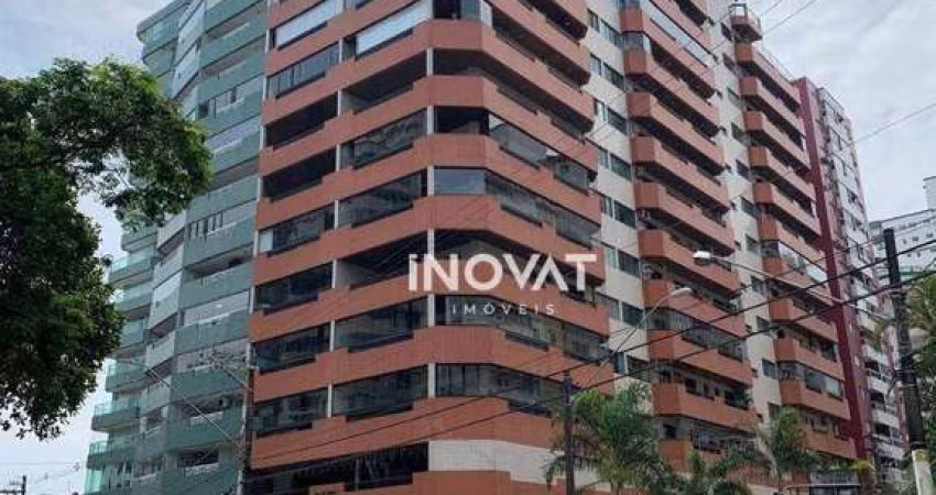 Apartamento com 2 dormitórios à venda, 106 m² por R$ 590.000,00 - Canto do Forte - Praia Grande/SP
