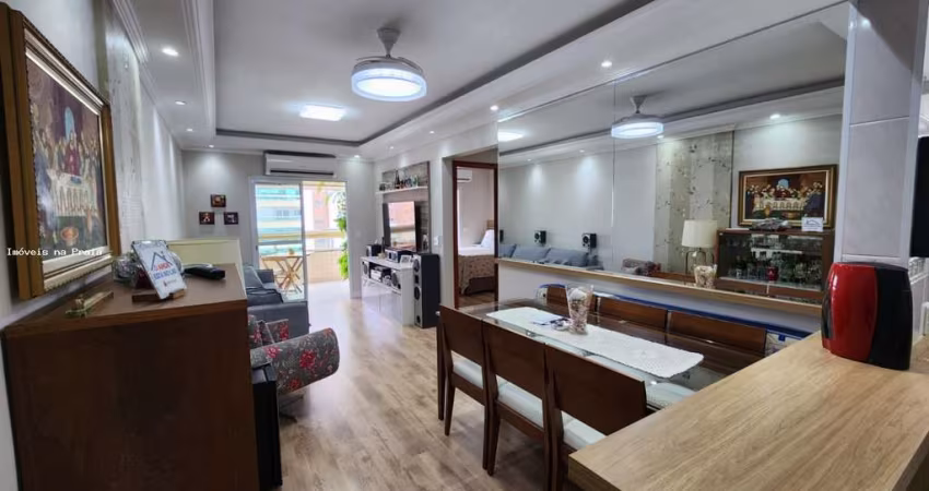 Apartamento Quadra Mar para Venda em Praia Grande, Vila Caiçara, 2 dormitórios, 1 suíte, 2 banheiros, 2 vagas