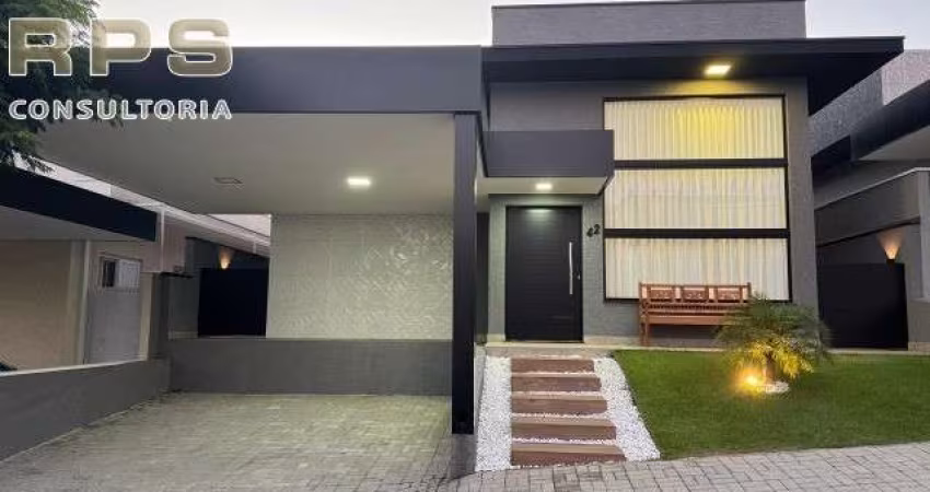 Casa Térrea para Venda no Condomínio Buona Vita em Atibaia, 3 quartos sendo 3 suítes, 4 banheiros, 2 vagas de garagem, piscina e área gourmet!