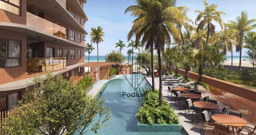 Apartamentos com varanda / sacada gourmet a beira mar da praia Formosa em Cabedelo - AP2269
