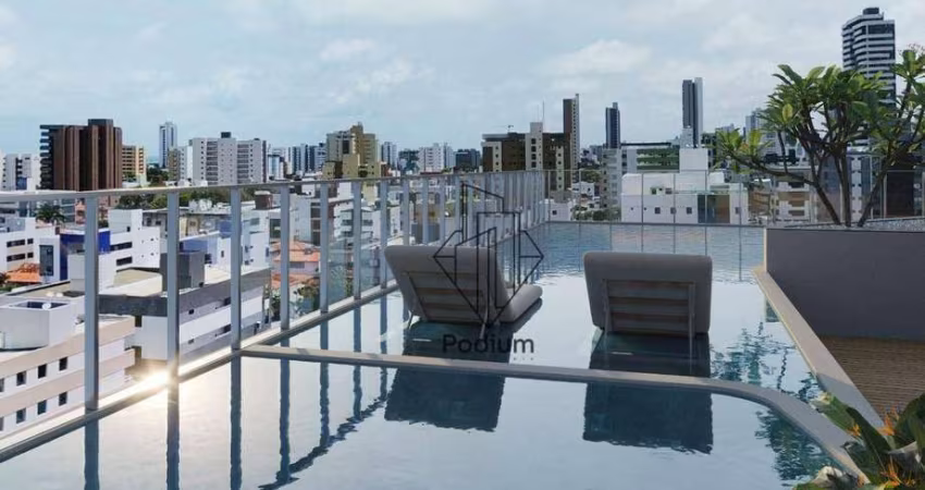Flats Studio á 290m da praia do Bessa/Jardim Oceania -FL0781