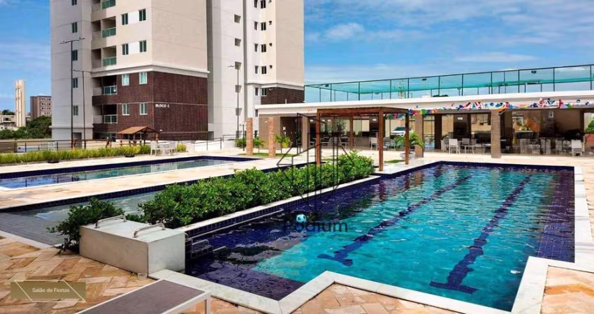Apartamentos com varanda/sacada no bairro dos bancários/Cidade Universitária-AP2662.
