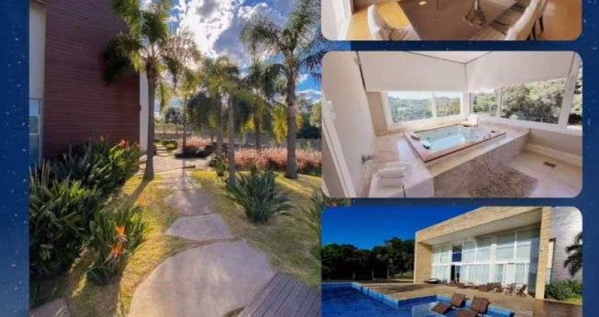 Mansão em Santa Maria do Herval com vista excepcional, com 6 quartos (5 suítes) e piscina