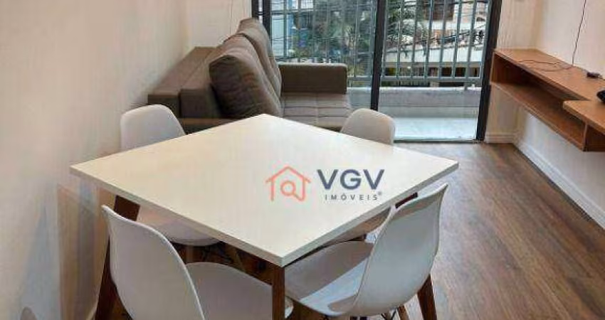 Apartamento com 2 dormitórios, 47 m² - venda por R$ 600.000,00 ou aluguel por R$ 4.900,00/mês - Vila Mariana - São Paulo/SP