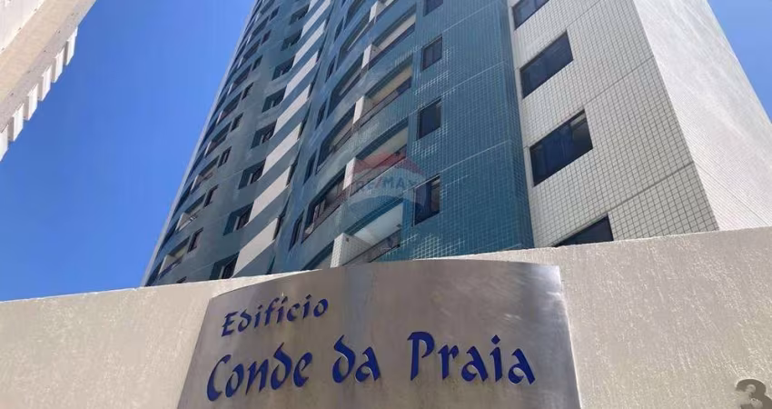 APARTAMENTO  15° ANDAR - 2/4 COM VISTA MAR NO CONDE DA PRAIA