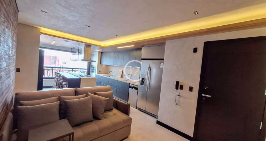 Apartamento com 2 dormitórios à venda, 76 m² por R$ 1.295.000,00 - Vila Adyana - São José dos Campos/SP