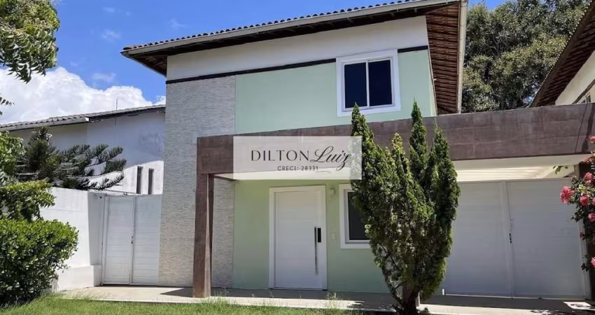 Casa de luxo em condomínio à venda em Boa União (Abrantes), Camaçari-BA: 4 quartos, 4 suítes, 2 banheiros, 4 vagas, 230m².