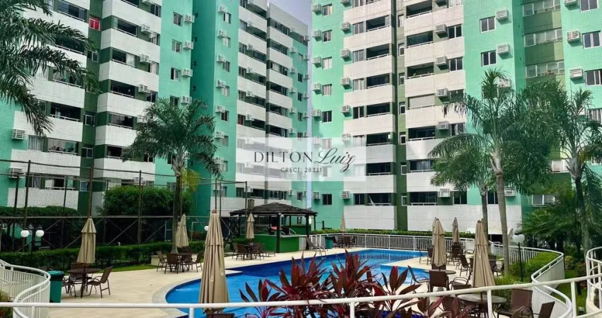 Apartamento à venda em Lauro de Freitas-BA, Recreio Ipitanga! 2 quartos, 1 suíte, 1 sala, 2 banheiros, 1 vaga, 59m²!