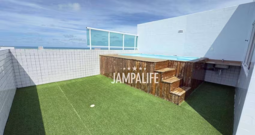 Cobertura com 4 dormitórios à venda, 154 m² por R$ 890.000,00 - Jardim Oceania - João Pessoa/PB