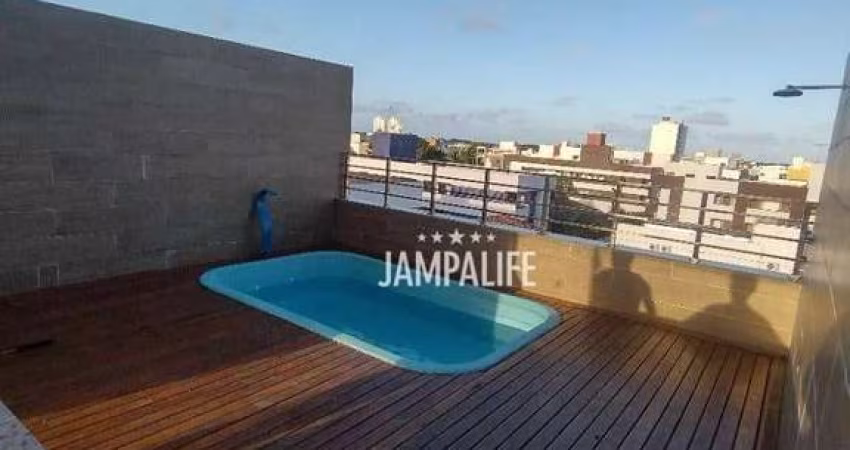 Apartamento Garden com 1 dormitório à venda, 44 m² por R$ 205.000,00 - Bancários - João Pessoa/PB