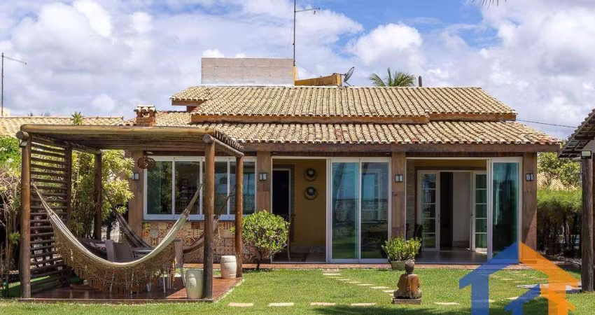 Vendo ou troco Belíssima Casa Cond fechado frente para o mar!