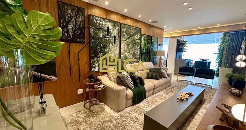 Apartamento cinematográfico à Venda no Gonzaga, Santos – 134m², Vista Mar