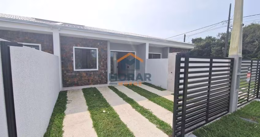 Casa nova em Praia de Leste 3 dormitórios.