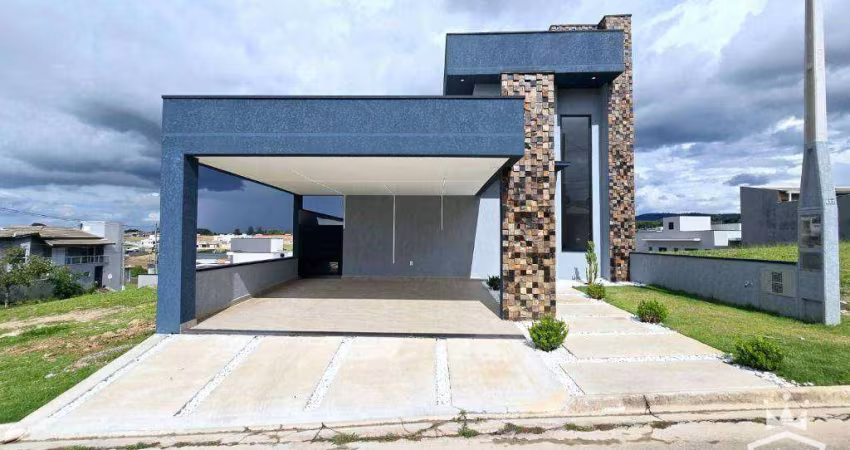 Casa com 3 dormitórios sendo uma suíte à venda, 173 m² por R$ 1.270.000 - Distrito Jacaré - Itupeva/SP