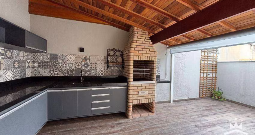 Casa com 3 dormitórios à venda, 123 m² por R$ 866.000,00 - Jardim Colônia - Jundiaí/SP