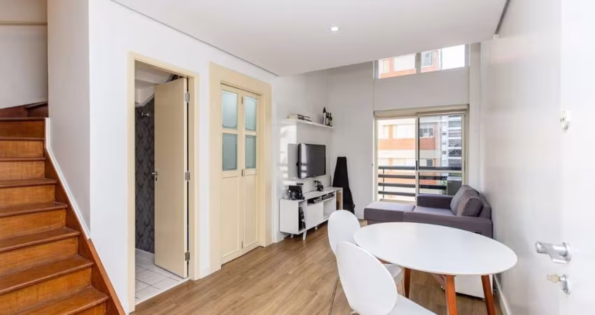 Apartamento tipo para venda com 1 quarto, sendo 1 suíte, 45m²