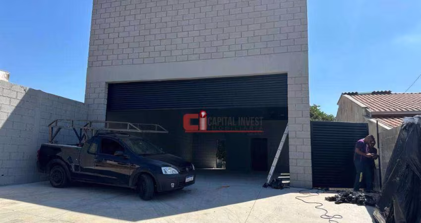 Barracão, 100 m² - venda por R$ 475.000,00 ou aluguel por R$ 2.999,99/mês - Jardim Pinheiros - Jaguariúna/SP