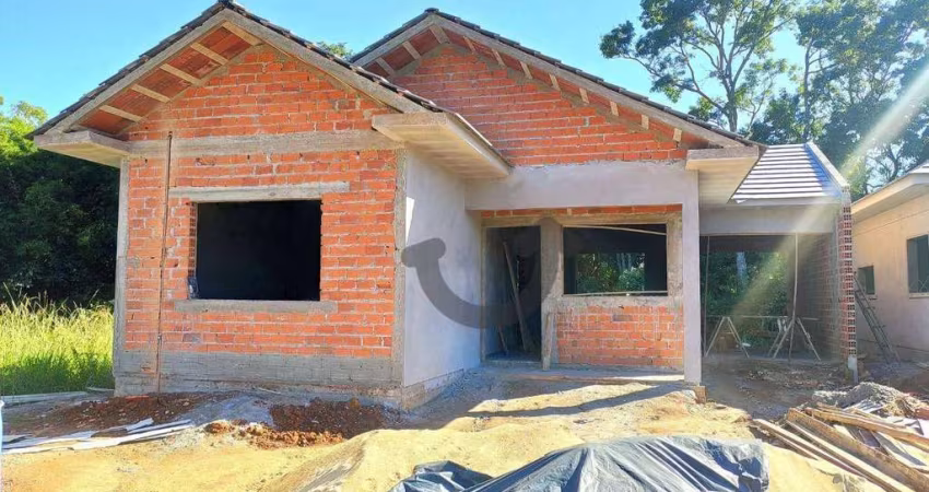 Casa em construção em Linha Santa Cruz!!