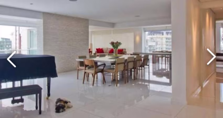 Elegante apartamento tipo para venda e locação com 4 quartos, sendo 4 suítes, 442m²