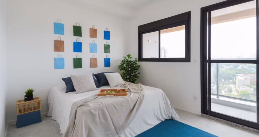 Confortável studio para venda com 1 quarto, 27m²