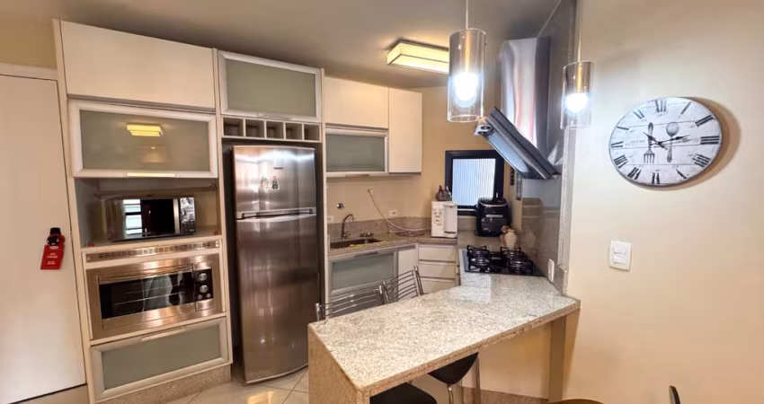 Elegante flat para venda e locação com 1 quarto, 40m²