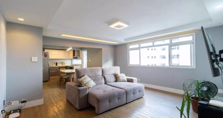 Agradável apartamento tipo para venda com 3 quartos, sendo 1 suíte, 120m²