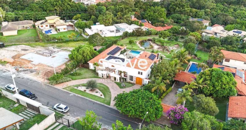 Casa térrea à venda com 4 suítes e 2.940 m² de terreno no Condomínio Terras de Itaici – Indaiatuba/SP.