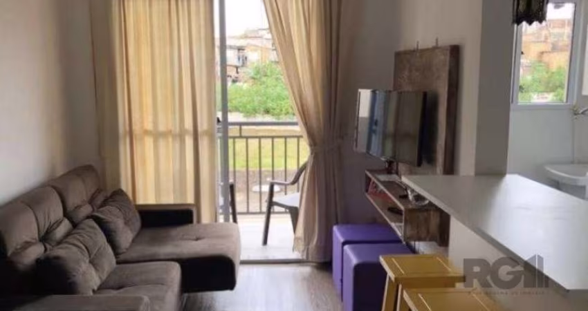 Vendo apartamento andar alto,  2 dormitórios sendo 1 suíte, living para dois ambientes com sacada, cozinha americana, área de serviço, banheiro auxiliar, 56m. Excelente localização na zona sul em anda