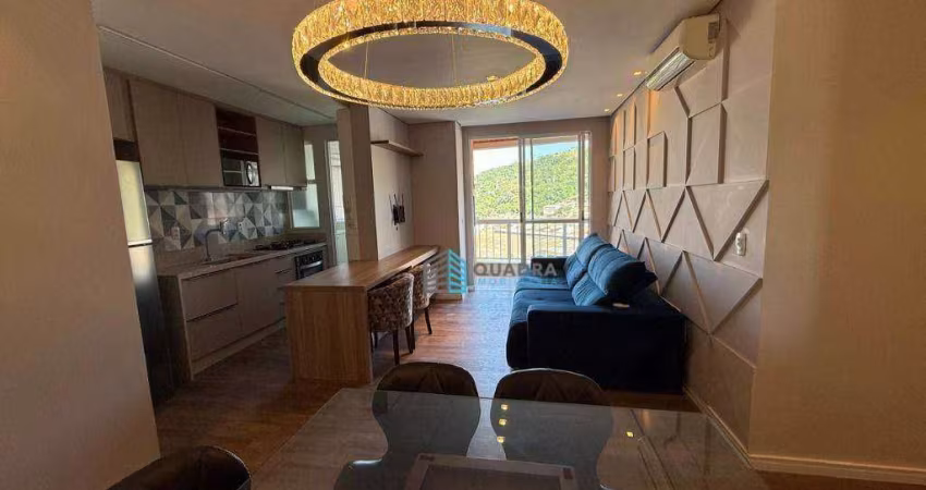 Apartamento com 2 dormitórios para alugar, 72 m² por R$ 5.036/mês - Saco dos Limões - Florianópolis/SC