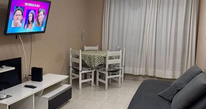 Apartamento 1 dormitório de frente para a praia - Praia Grande