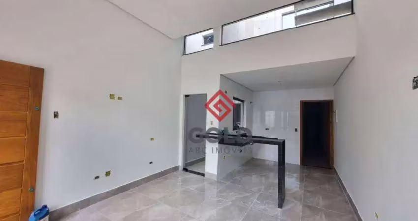 Sobrado com 3 dormitórios à venda, 167 m² por R$ 750.000,00 - Utinga - Santo André/SP
