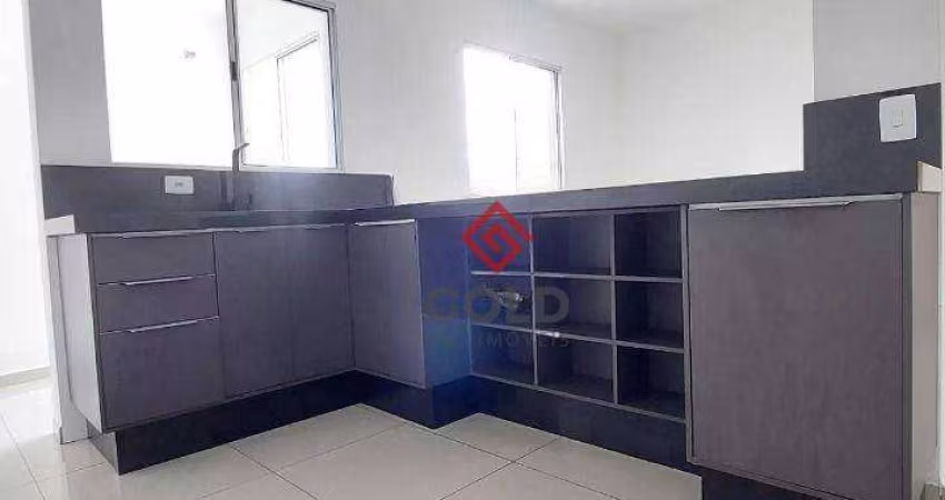 Apartamento com 1 dormitório à venda, 40 m² por R$ 239.000,00 - Vila Guarani - Santo André/SP